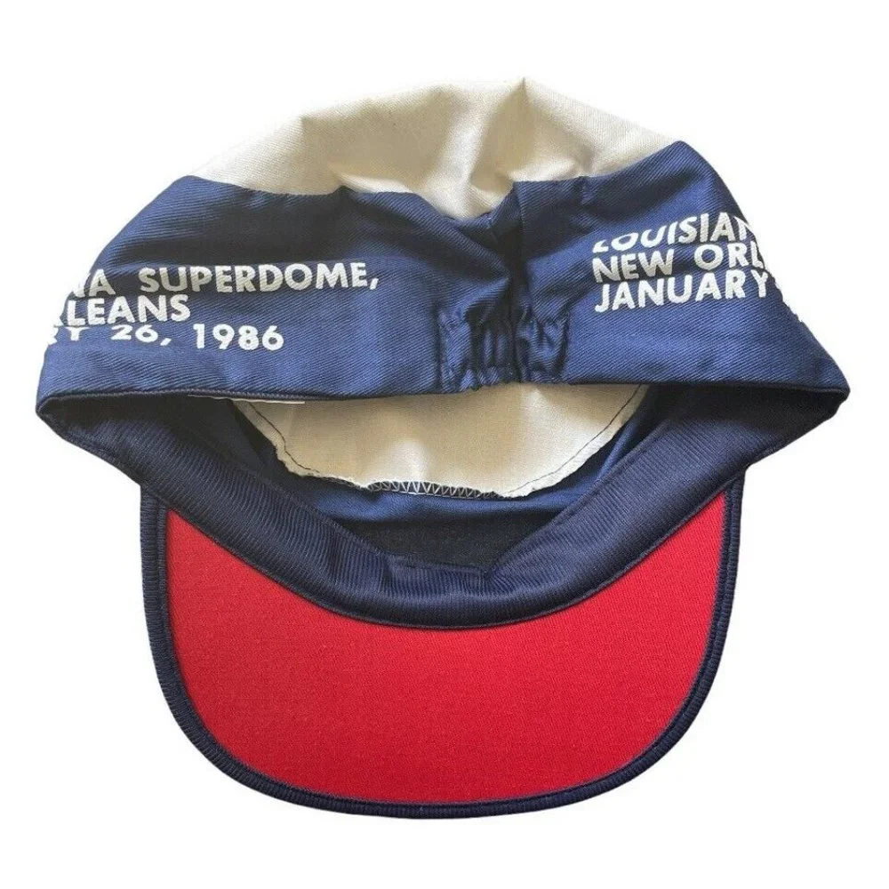 Super Bowl XX 1985 NFL Painters Hat Cap Vintage Stretch Adjustable Men RARE